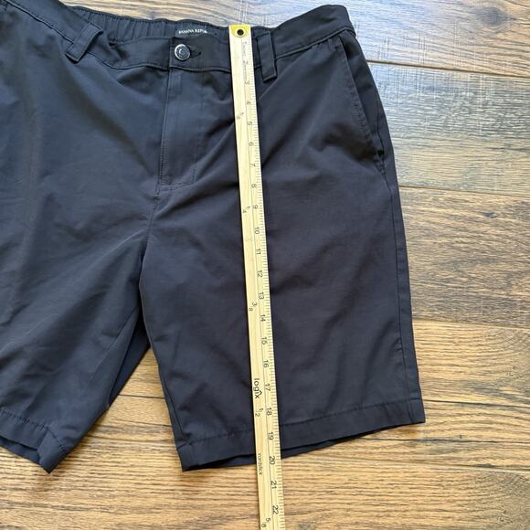 Banana Republic Men’s Tech Shorts Size 36 Black Stretch Quick Dry Casual Golf - Picture 5 of 7